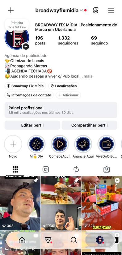 Broadway Fix Mídia no Instagram — @broadwayfixmidia